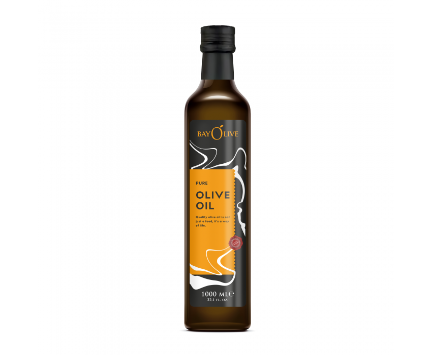 Bayolive Pure Zeytinyağı Marasca Şişe 1lt Siyah Bayolive Pure Zeytinyağı Marasca Şişe 1lt Siyah