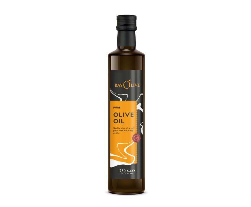 Bayolive Pure Zeytinyağı Dorica Şişe 750ml siyah Bayolive Pure Zeytinyağı Dorica Şişe 750ml siyah